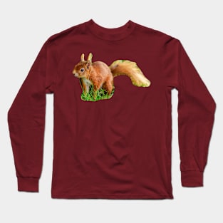 On the look out squirrel Long Sleeve T-Shirt